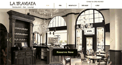 Desktop Screenshot of latraviata301.com