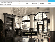 Tablet Screenshot of latraviata301.com
